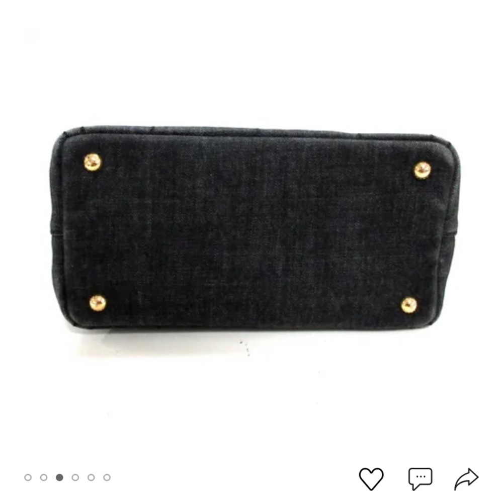 Prada black denim handbag - Picture 13 of 13